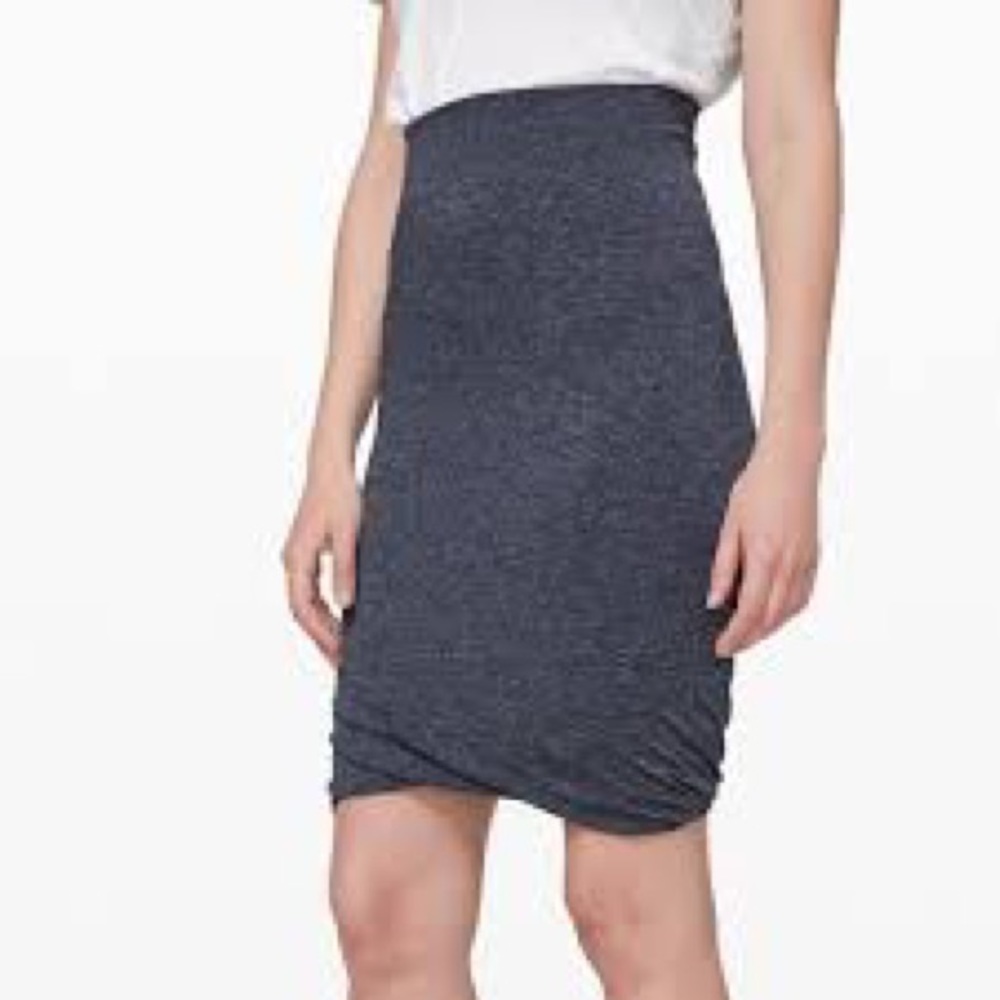 lululemon athletica Dark Gray Skirt